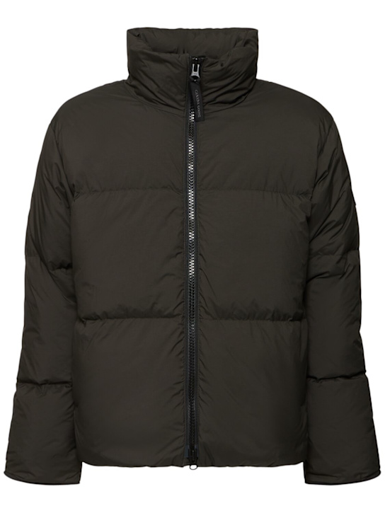 Canada Goose: Lawrence nylon down jacket - men_0 | Luisa Via Roma