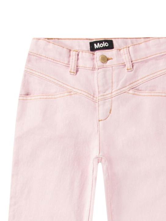 Molo: Pantaloni in denim di misto cotone - kids-girls_1 | Luisa Via Roma