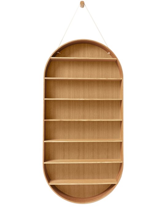Ferm Living: Oval Dorm wooden shelf - ecraft_0 | Luisa Via Roma