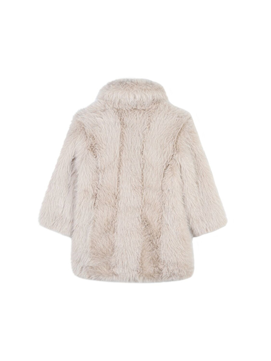 Chloé: 人工ファーコート - kids-girls_1 | Luisa Via Roma