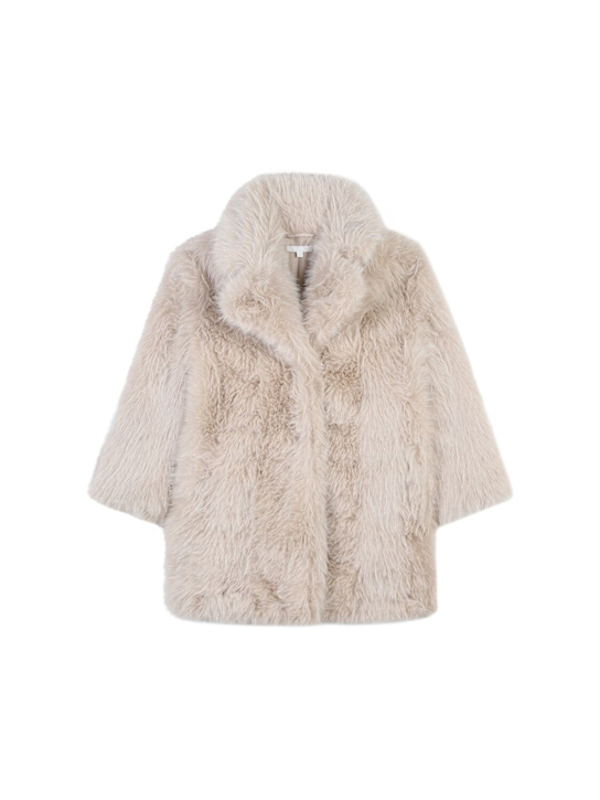 Chloé: 人工ファーコート - kids-girls_0 | Luisa Via Roma