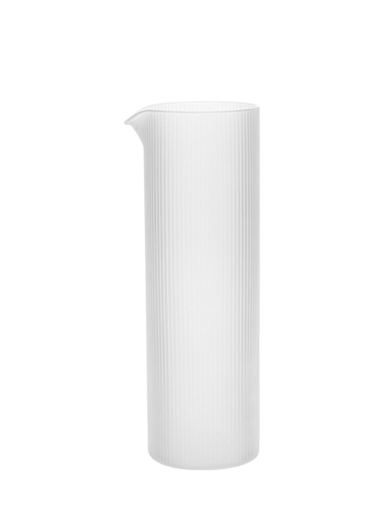 Ferm Living: Ripple pitcher - White - ecraft_0 | Luisa Via Roma