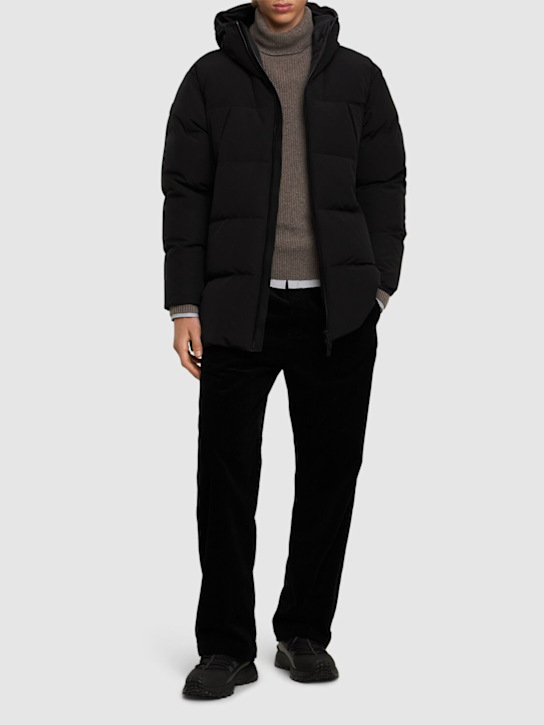 Moncler: Lausen nylon down jacket - men_1 | Luisa Via Roma