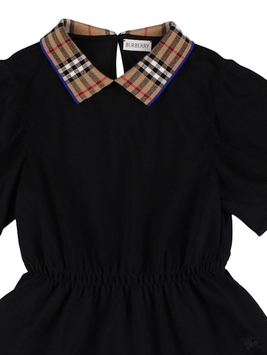 Burberry: Vestito in cotone piqué - kids-girls_1 | Luisa Via Roma