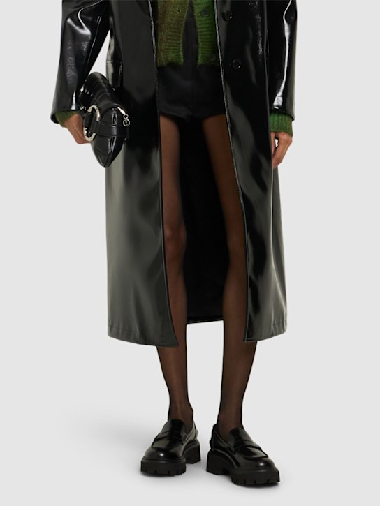 MSGM: 40mm Leather loafers - women_1 | Luisa Via Roma