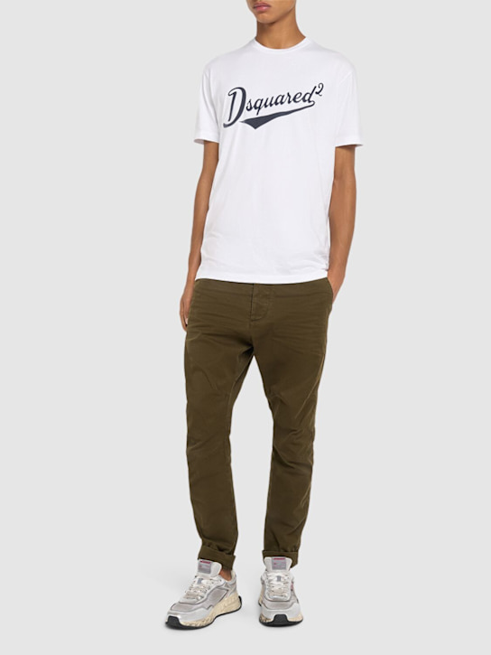 Dsquared2: Cargohose aus Stretch-Baumwolle „Sexy“ - men_1 | Luisa Via Roma