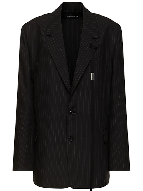 Ann Demeulemeester: Lizzie tailored pinstripe blazer - women_0 | Luisa Via Roma