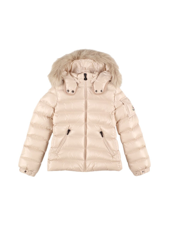 Moncler: Badyf nylon down jacket - kids-girls_0 | Luisa Via Roma
