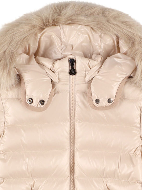 Moncler: Badyf nylon down jacket - kids-girls_1 | Luisa Via Roma