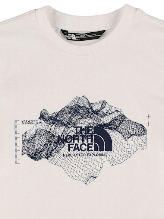 The North Face: コットンジャージーTシャツ - kids-boys_1 | Luisa Via Roma
