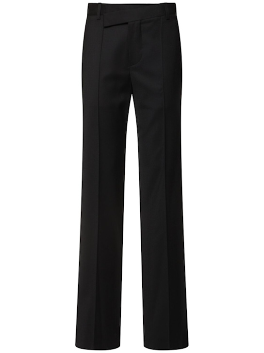 Ann Demeulemeester: Vanja symmetric waist regular fit pants - women_0 | Luisa Via Roma