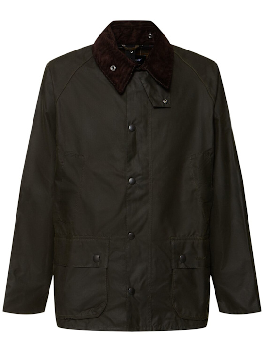 BARBOUR: Jacke aus gewachster Baumwolle "Bedale“ - men_0 | Luisa Via Roma