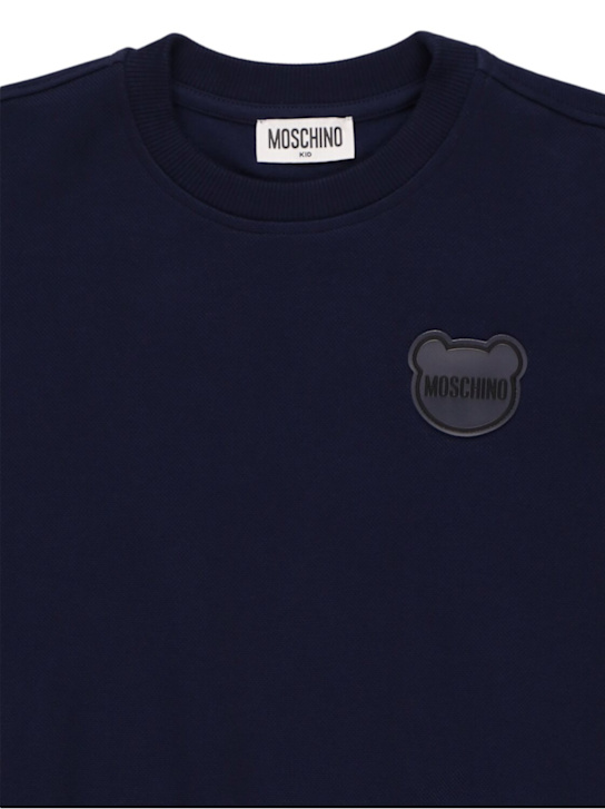 Moschino: Cotton sweatshirt & sweatpants - kids-boys_1 | Luisa Via Roma