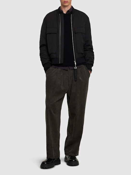 Moose Knuckles: Alder bomber jacket - men_1 | Luisa Via Roma