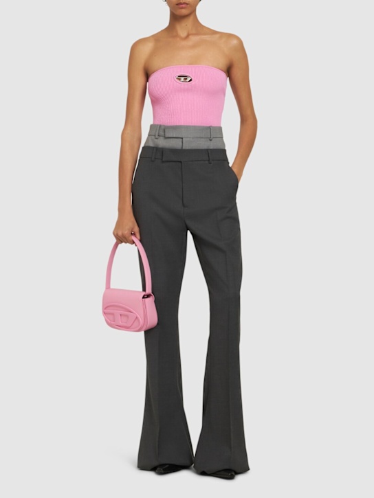 Diesel: M-Clarksvillex rib knit top - women_1 | Luisa Via Roma