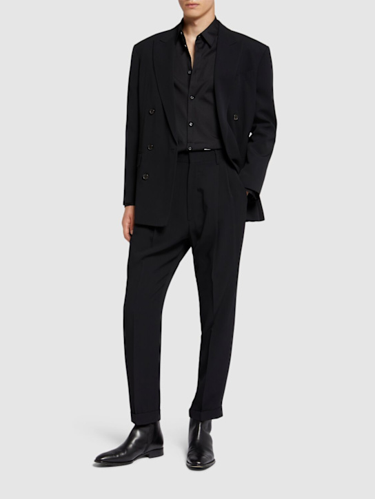 Dsquared2: Casablanca viscose blend suit - men_1 | Luisa Via Roma