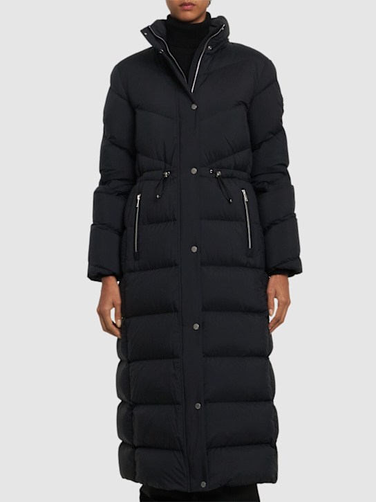 Moose Knuckles: Belle Cote long down jacket - women_1 | Luisa Via Roma