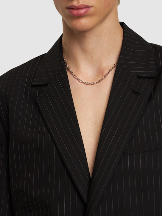 Valentino Garavani: Vlogo signature necklace - men_1 | Luisa Via Roma