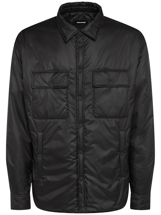 Dsquared2: Light puffer shirt - men_0 | Luisa Via Roma