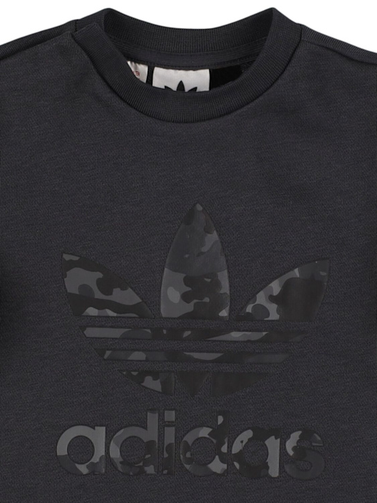 adidas Originals: Cotton blend sweatshirt & sweatpants - kids-boys_1 | Luisa Via Roma