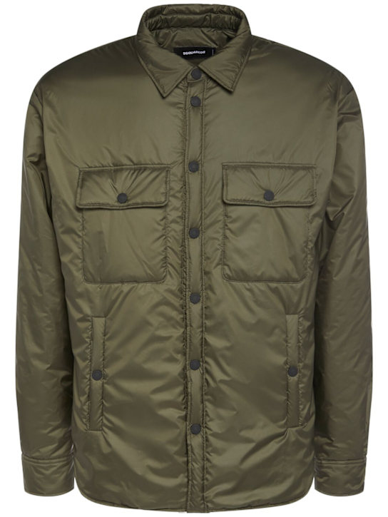 Dsquared2: Light puffer shirt - men_0 | Luisa Via Roma