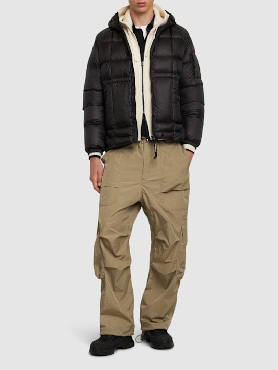 C.P. Company: D.D.Shell hooded down jacket - men_1 | Luisa Via Roma