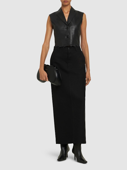 Diesel: G-Baryt wool blend buttoned vest - women_1 | Luisa Via Roma