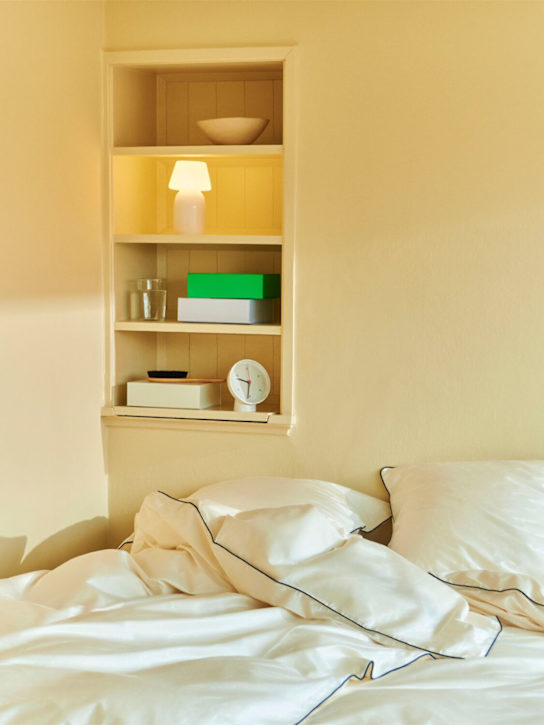 HAY: Outline organic cotton duvet cover - Beige - ecraft_2 | Luisa Via Roma