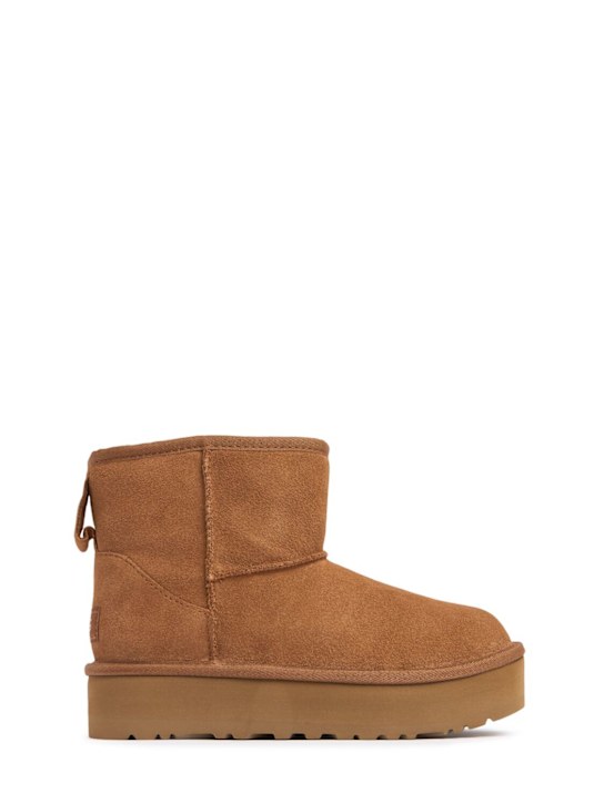 Ugg: Stivali Classic Mini Platform in shearling - kids-girls_0 | Luisa Via Roma