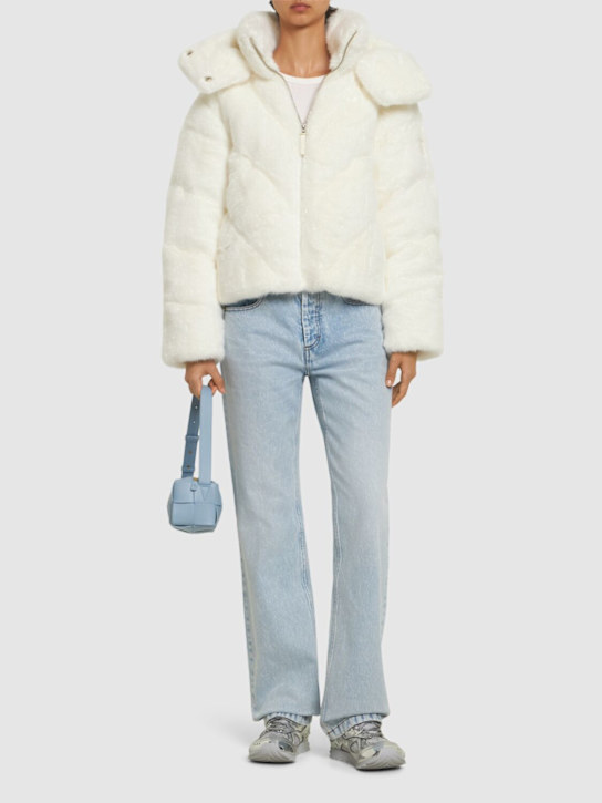 Mackage: Anik faux fur down jacket - women_1 | Luisa Via Roma