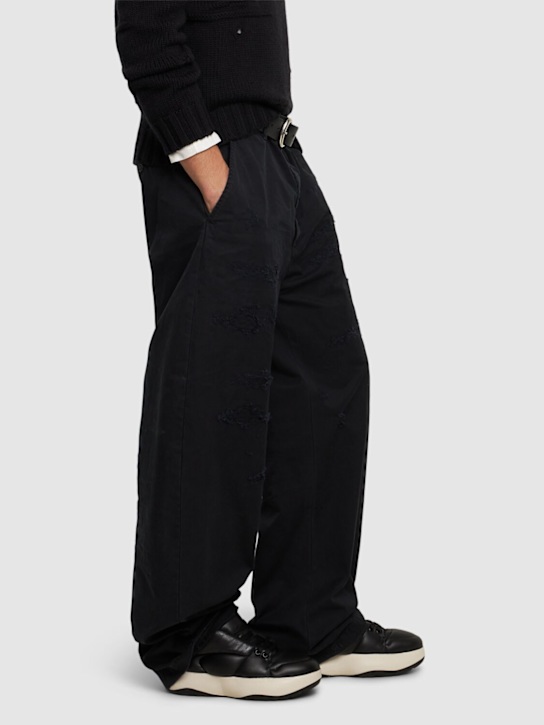 Dsquared2: Icon leather low sneakers - men_1 | Luisa Via Roma