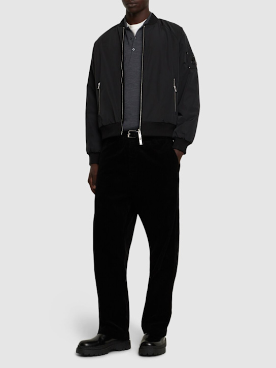 Moose Knuckles: Bunny reversible bomber jacket - men_1 | Luisa Via Roma