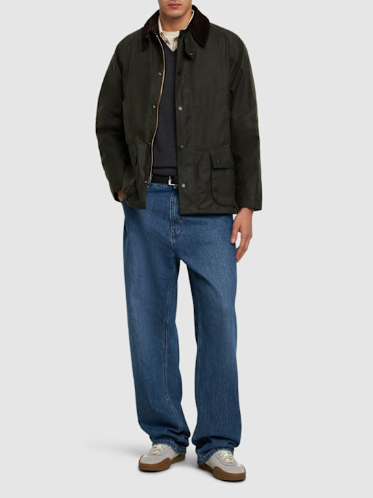BARBOUR: Jacke aus gewachster Baumwolle "Bedale“ - men_1 | Luisa Via Roma