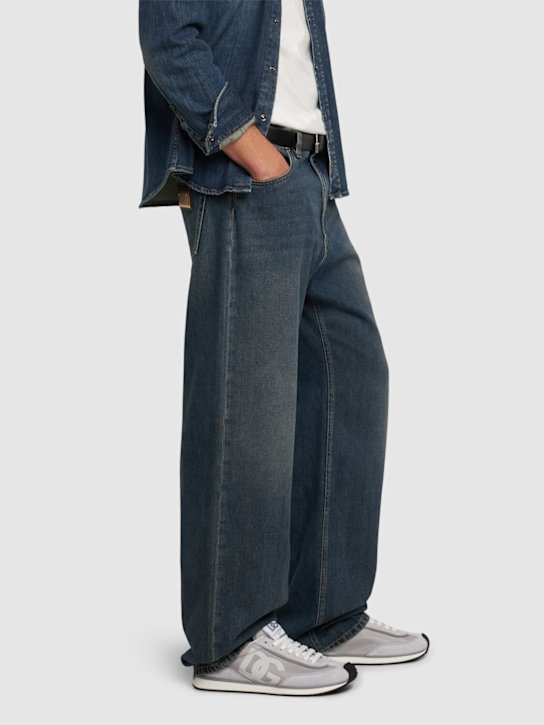 Dolce&Gabbana: Dragon low top sneakers - men_1 | Luisa Via Roma