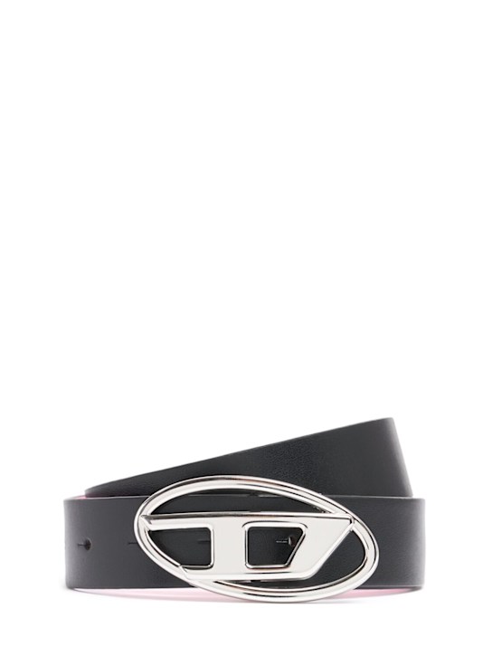 Diesel: II B-1DR W Reversible leather belt - women_0 | Luisa Via Roma