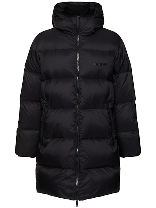 Dsquared2: Classic long down jacket - men_0 | Luisa Via Roma