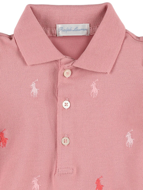 Polo Ralph Lauren: Vestito in cotone piqué stretch - kids-girls_1 | Luisa Via Roma