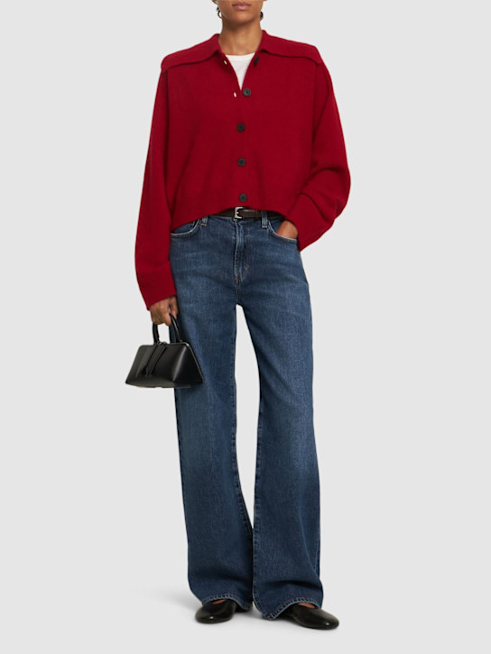 Agolde: Harper mid rise straight jeans - women_1 | Luisa Via Roma