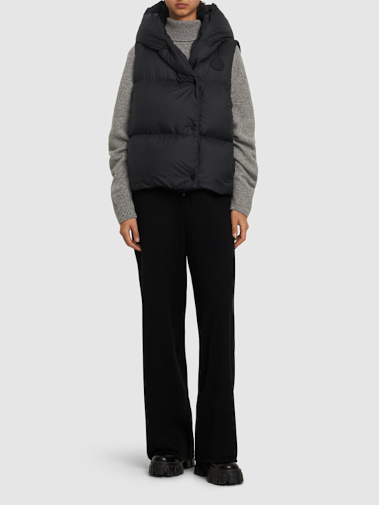 Canada Goose: Rhoda recycled nylon down vest - women_1 | Luisa Via Roma