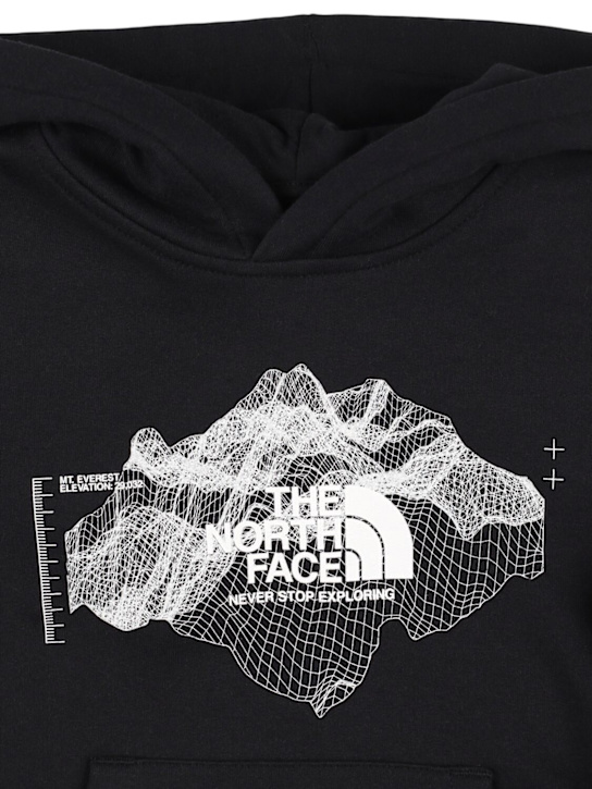 The North Face: コットンフーディー - kids-girls_1 | Luisa Via Roma