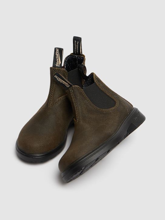 Blundstone: Suede Chelsea boots - kids-boys_1 | Luisa Via Roma
