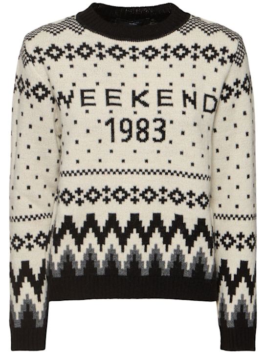 Weekend Max Mara: Paride アルパカブレンドセーター - women_0 | Luisa Via Roma