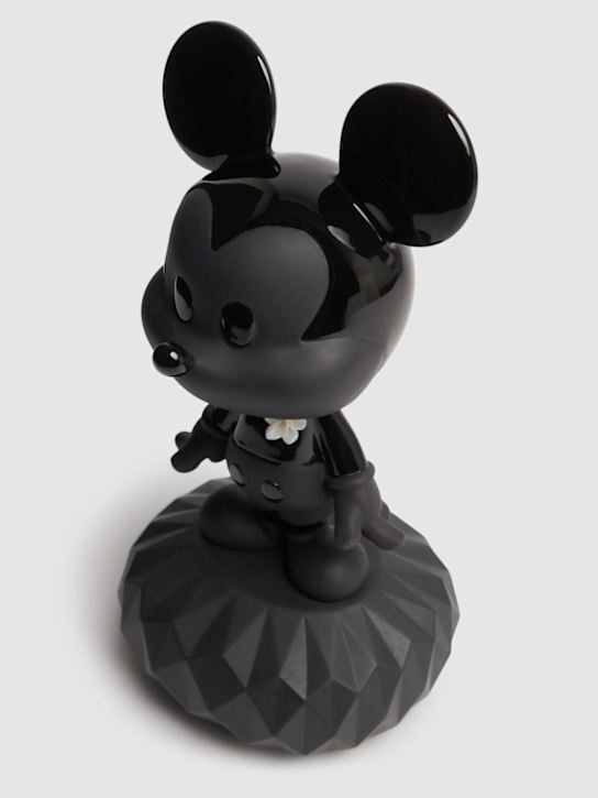 Lladrò: Mickey sculpture - Black - ecraft_1 | Luisa Via Roma