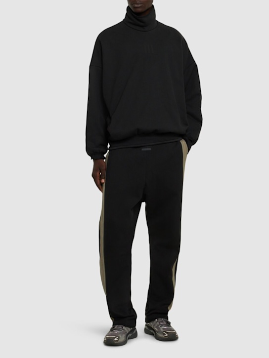 adidas Originals: Fear Of God mock neck fleece sweatshirt - men_1 | Luisa Via Roma