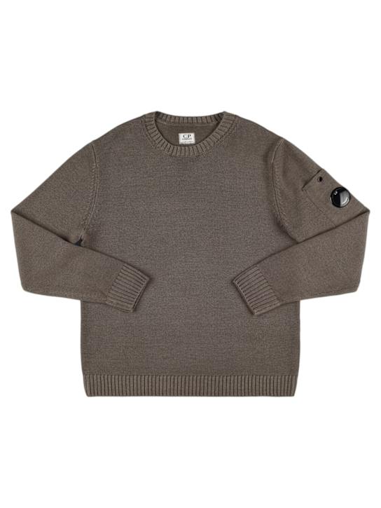 C.P. Company: Wool knit sweater - kids-boys_0 | Luisa Via Roma