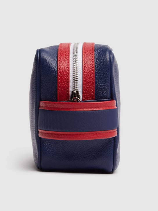 Dsquared2: Logo toiletry bag - Blue - men_2 | Luisa Via Roma