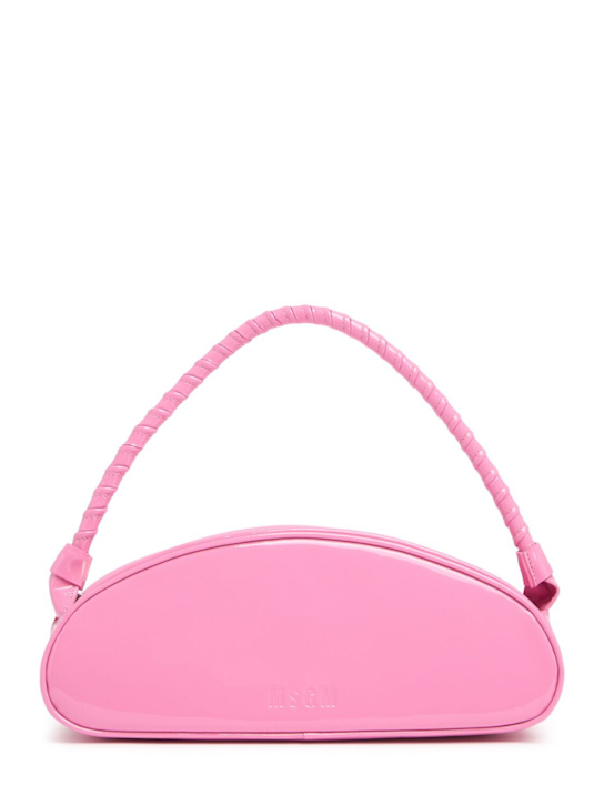 MSGM: Small Bean leather shoulder bag - women_0 | Luisa Via Roma