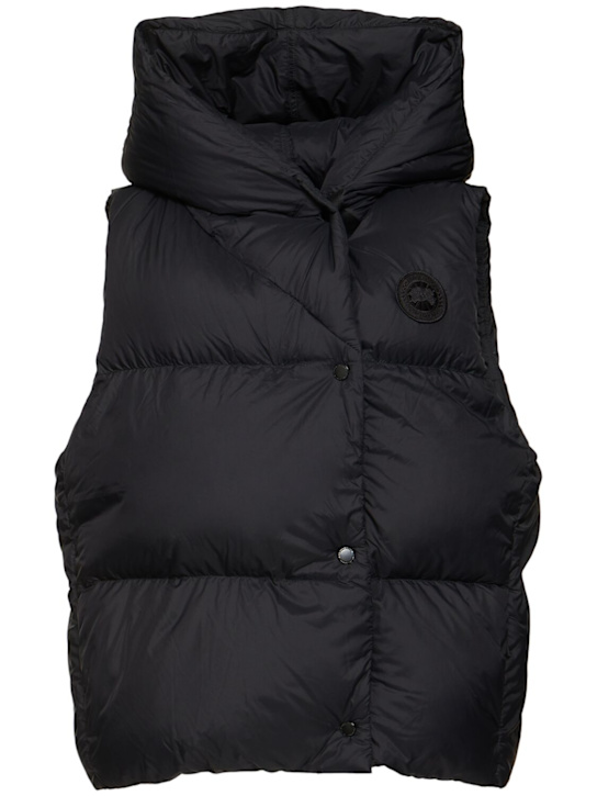 Canada Goose: Rhoda recycled nylon down vest - women_0 | Luisa Via Roma