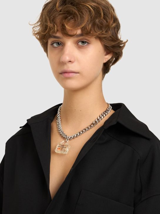 Marc Jacobs: Goldfish tote bag necklace - women_1 | Luisa Via Roma
