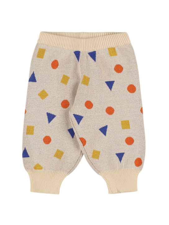 Tiny Cottons: Pantaloni in maglia di cotone e lana - kids-girls_0 | Luisa Via Roma